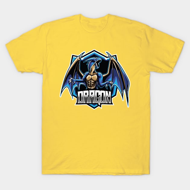 Fantasy Monster Dragon T-Shirt by RubyCollection